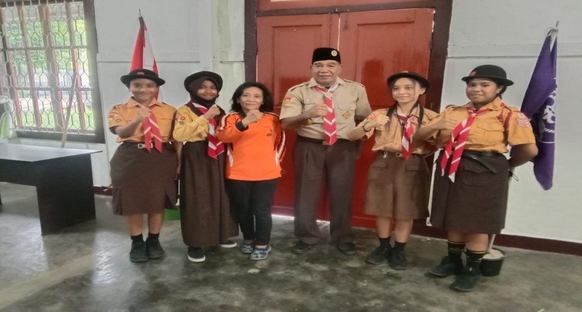 Pramuka Garuda Terpilih Utusan SMPN 1 Langke Rembong