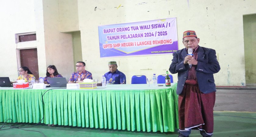 Rapat Komite Bersama Orang Tua/Wali Siswa Tahun Pejaran 2024/2025