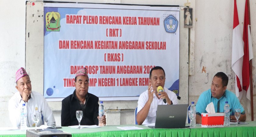Rapat Pleno RKT dan RKAS Dana BOSP Tahun Anggaran 2024
