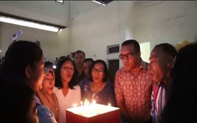 Semarak HUT SMP Negeri 1 Langke Rembong ke-73